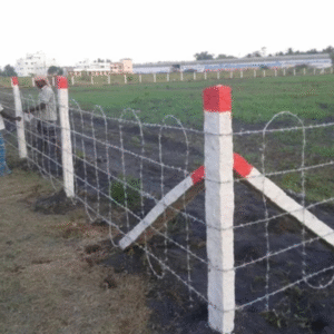 MEE Fencing Contractors - GI Chainlink Fencing - GI Barbed Wire Fencing - Green PVC Coated Chainlink Fencing - Ready Made Compound Wall - Good Quality - Lowest Price - Best Service All over Tamil Nadu & Puducherry - 90423 49630